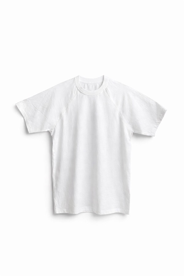 T-shirt Moed Lotus - blanc plié